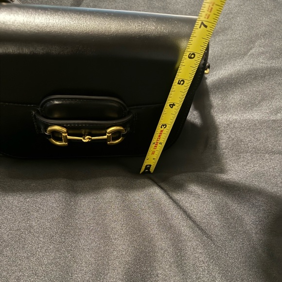 Elegant Black Leather Bag - Picture 8 of 9